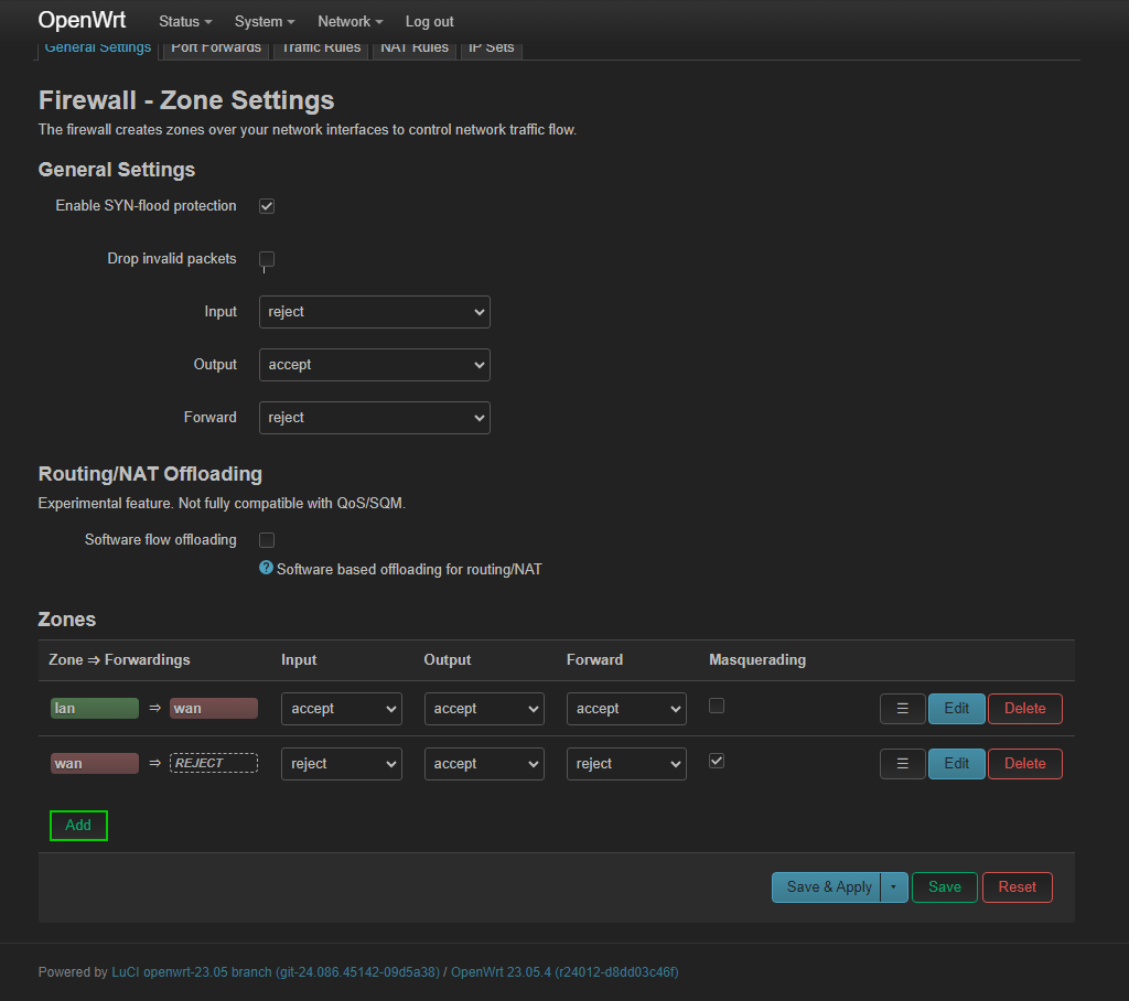 OpenWRT настройка WireGuard клиента